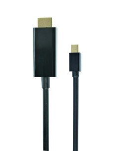 Kabel Gembird Cc-Mdp-Hdmi-6 (Mini Displayport M - Hdmi M  1,8M  Kolor Czarny)
