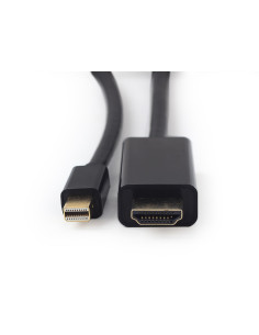 Kabel Gembird Cc-Mdp-Hdmi-6 (Mini Displayport M - Hdmi M  1,8M  Kolor Czarny) 2