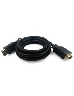 Kabel Gembird Ccp-Dpm-Vgam-6 (D-Sub (Vga) M - Displayport M  1,8M  Kolor Czarny) 2