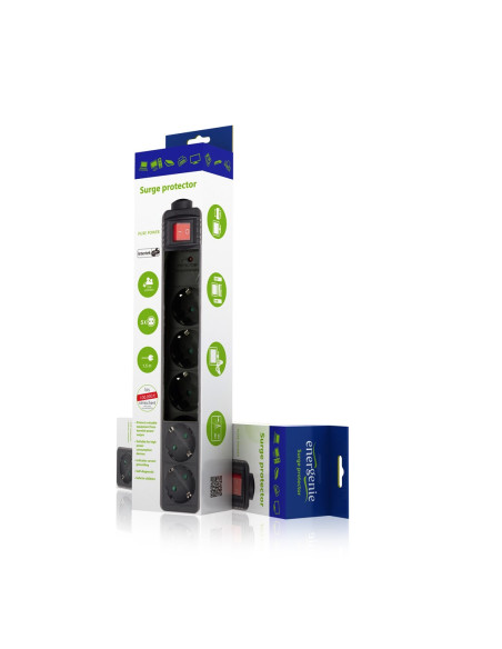 Listwa Zasilająca Energenie Spg5-C-15 (5 X Vde  4,5M  Kolor Czarny)