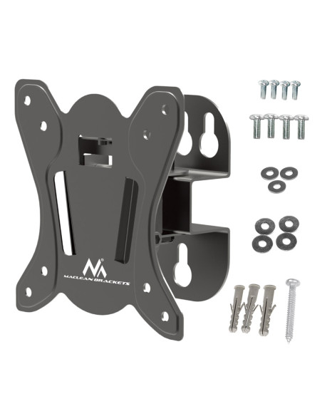 Maclean Uchwyt Do Telewizora Lub Monitora Max. Vesa 100X100, 13-32", 30Kg, Czarny Mc-415