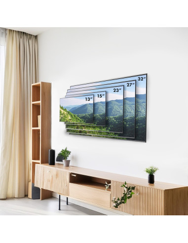Maclean Uchwyt Do Telewizora Lub Monitora Max. Vesa 100X100, 13-32", 30Kg, Czarny Mc-415
