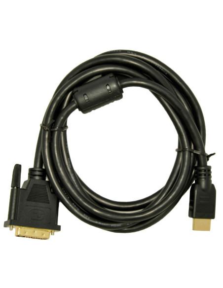 Kabel Akyga Ak-Av Ak-Av-11 (Dvi-D M - Hdmi M  1,8M  Kolor Czarny)