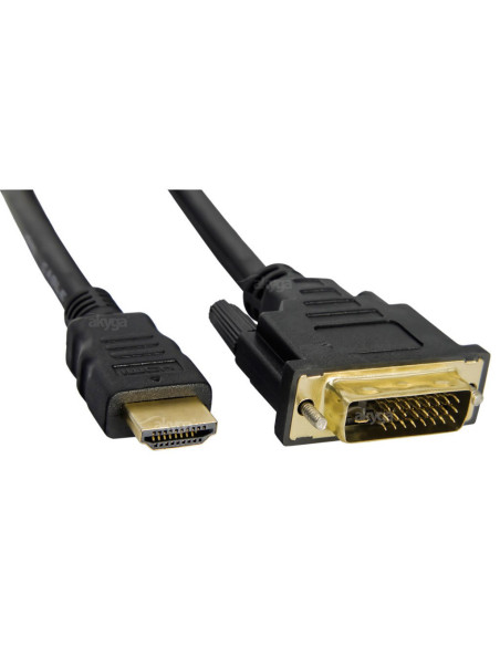 Kabel Akyga Ak-Av Ak-Av-11 (Dvi-D M - Hdmi M  1,8M  Kolor Czarny)