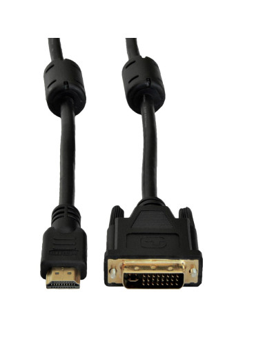 Kabel Akyga Ak-Av Ak-Av-11 (Dvi-D M - Hdmi M  1,8M  Kolor Czarny)