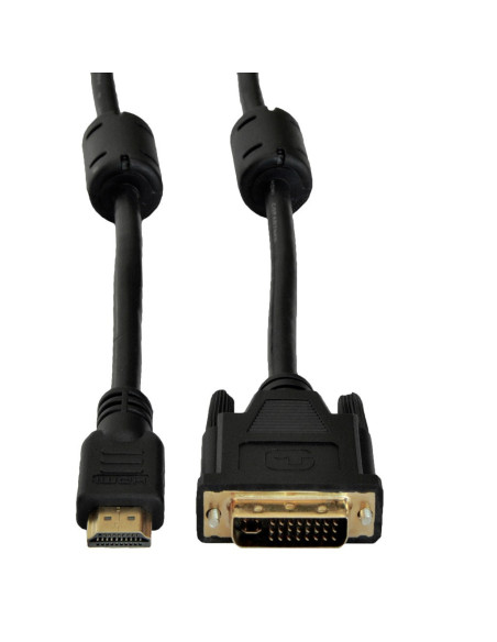 Kabel Akyga Ak-Av Ak-Av-11 (Dvi-D M - Hdmi M  1,8M  Kolor Czarny)