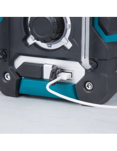 Makita Dmr112 Radio Czarny, Turkusowy
