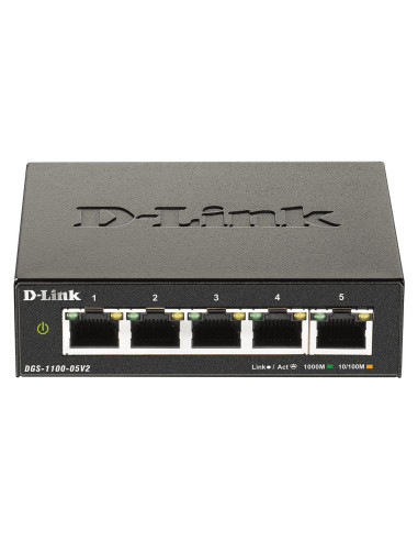 D-Link Dgs-1100-05V2/E 5-Port Gigabit Smart Managed