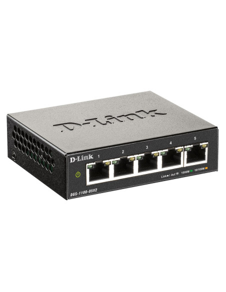 D-Link Dgs-1100-05V2/E 5-Port Gigabit Smart Managed