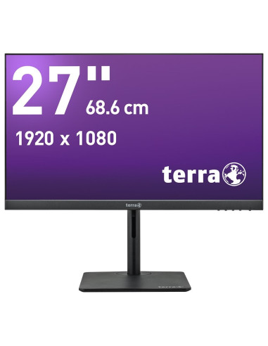 Wortmann Ag Terra 3030230 Monitor Komputerowy 68,6 Cm (27") 1920 X 1080 Px Full Hd Led Czarny