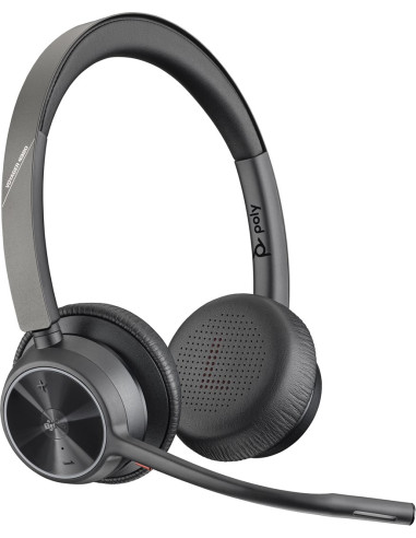 Poly Zestaw Słuchawkowy Voyager 4320 Z Certyfikatem Microsoft Teams + Adapter Bt700 + Stacja Ładująca