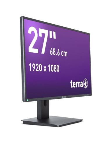 Wortmann Ag Terra 3030207 Led Display 68,6 Cm (27") 1920 X 1080 Px Full Hd Czarny