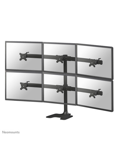 Neomounts Fpma-D700Dd6 Uchwyt / Stojak Do Monitorów 68,6 Cm (27") Biurko Czarny