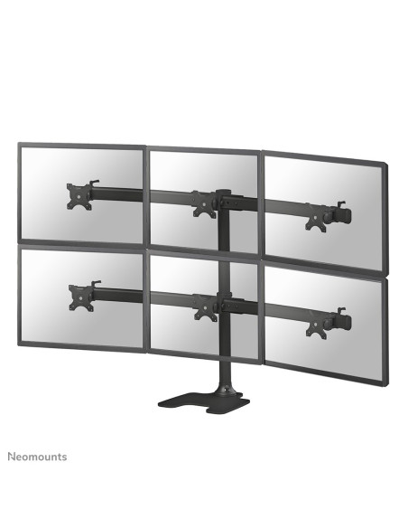 Neomounts Fpma-D700Dd6 Uchwyt / Stojak Do Monitorów 68,6 Cm (27") Biurko Czarny