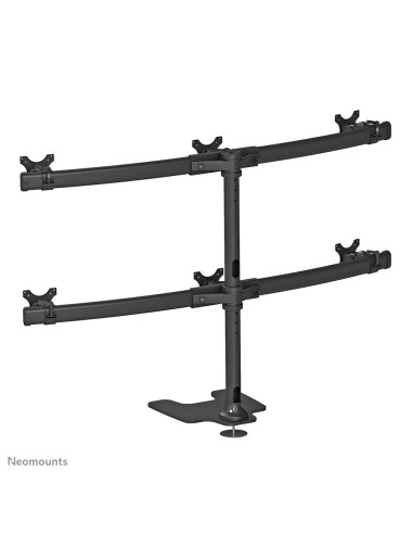 Neomounts Fpma-D700Dd6 Uchwyt / Stojak Do Monitorów 68,6 Cm (27") Biurko Czarny