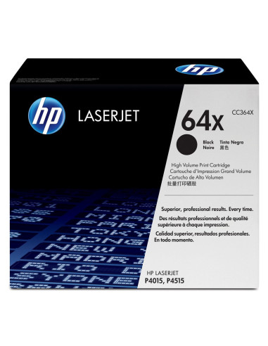 Hp 64X High Yield Black Original Laserjet Toner Cartridge Kaseta Z Tonerem 1 Szt. Oryginalny Czarny