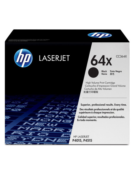 Hp 64X High Yield Black Original Laserjet Toner Cartridge Kaseta Z Tonerem 1 Szt. Oryginalny Czarny