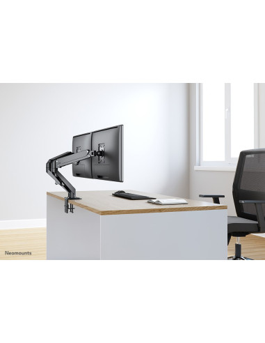 Neomounts Ds70-700Bl2 Uchwyt / Stojak Do Monitorów 68,6 Cm (27") Biurko Czarny