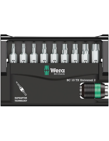 Wera 05057115001 Końcówka Wkrętakowa 9 Szt.
