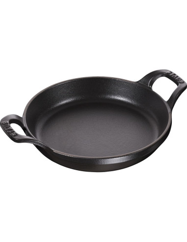 Staub - Okrągłe Naczynie 16 Cm, Czarny