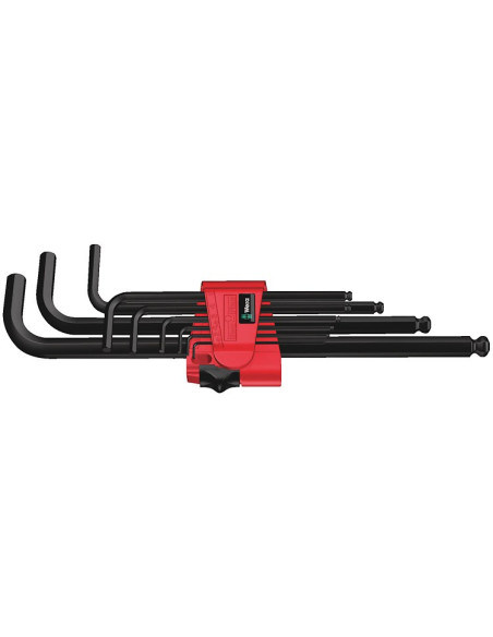 Wera 950/9 Hex-Plus 6 Klucz Imbusowy W Kształcie Litery L Metryczny 9 Szt.