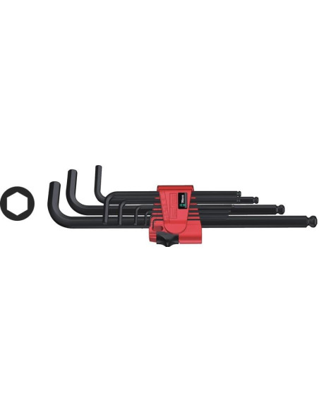 Wera 950/9 Hex-Plus 6 Klucz Imbusowy W Kształcie Litery L Metryczny 9 Szt.