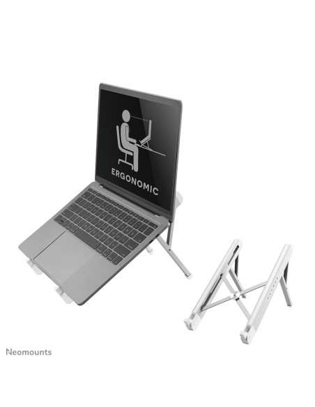 Neomounts By Newstar Nsls010 Stojak Na Notebooka 43,2 Cm (17") Podstawka Na Notebooka Srebrny