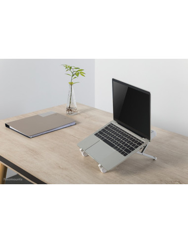 Neomounts By Newstar Nsls010 Stojak Na Notebooka 43,2 Cm (17") Podstawka Na Notebooka Srebrny