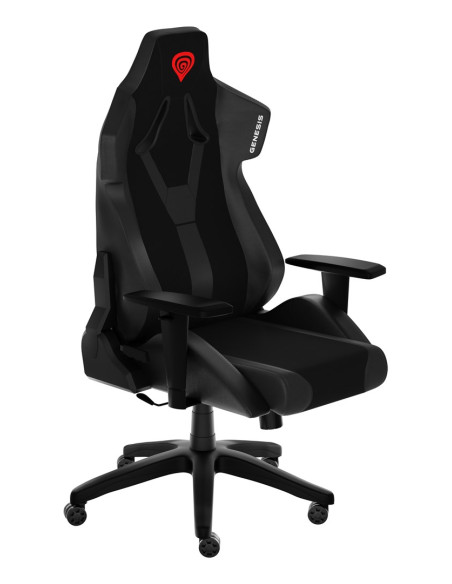 Genesis Nfg-1848 Fotel Do Gry Fotel Gamingowy Obite Siedzisko Czarny