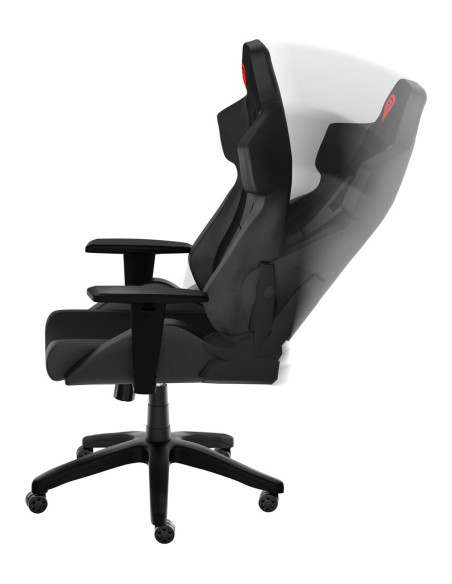 Genesis Nfg-1848 Fotel Do Gry Fotel Gamingowy Obite Siedzisko Czarny