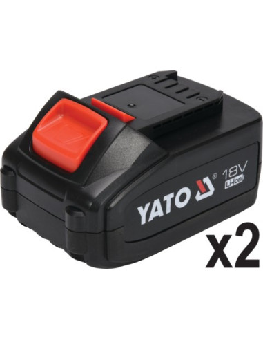 Szlifierka Kątowa 18V 2X Aku Yato Yt-82828