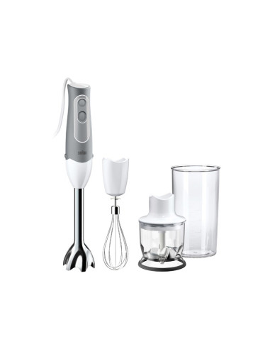 Braun Mq 525 0,6 L Blender Immersyjny Szary, Biały 600 W