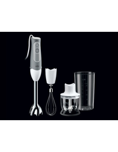 Braun Mq 525 0,6 L Blender Immersyjny Szary, Biały 600 W