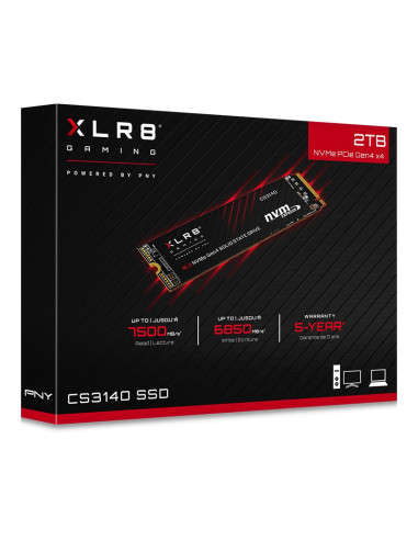 Pny Xlr8 Cs3140 M.2 2000 Gb Pci Express 4.0 3D Nand Nvme