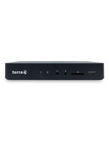 Terra 1480375 Stacja Dokująca Przewodowa Usb 3.2 Gen 1 (3.1 Gen 1) Type-C Czarny