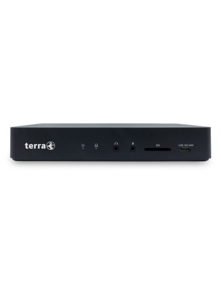 Terra 1480375 Stacja Dokująca Przewodowa Usb 3.2 Gen 1 (3.1 Gen 1) Type-C Czarny