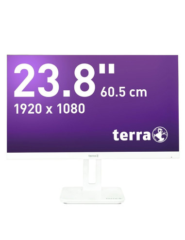Wortmann Ag Terra 3030222 Monitor Komputerowy 60,5 Cm (23.8") 1920 X 1080 Px Full Hd Lcd Biały