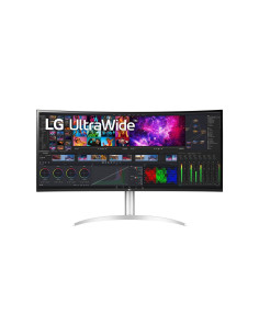 Lg 40Wp95Xp-W Monitor Komputerowy 100,8 Cm (39.7") 5120 X 2160 Px Ultrawide 5K Hd Biały