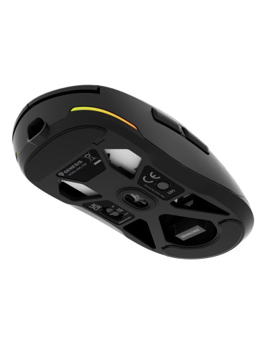 Genesis Nmg-2193 Myszka Gaming Oburęczny Bluetooth + Usb Type-C Optyczny 26000 Dpi