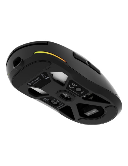 Genesis Nmg-2193 Myszka Gaming Oburęczny Bluetooth + Usb Type-C Optyczny 26000 Dpi