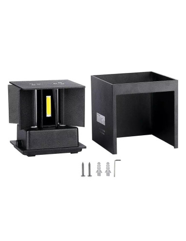 Oprawa Ścienna Led V-Tac Vt-759-B 5W Ip65 3000K 700Lm (Sku 217078) Czarny