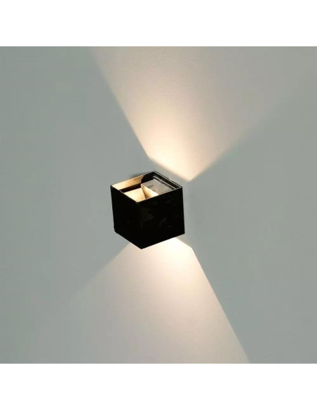 Oprawa Ścienna Led V-Tac Vt-759-B 5W Ip65 3000K 700Lm (Sku 217078) Czarny