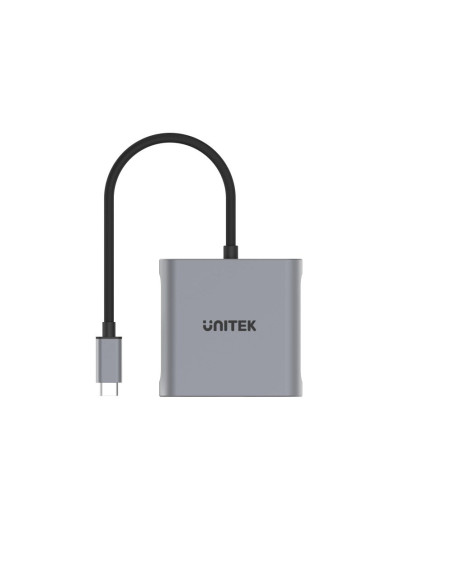 Unitek Adapter Usb-C, 2X Hdmi, 4K@60Hz, Mst, V1404B