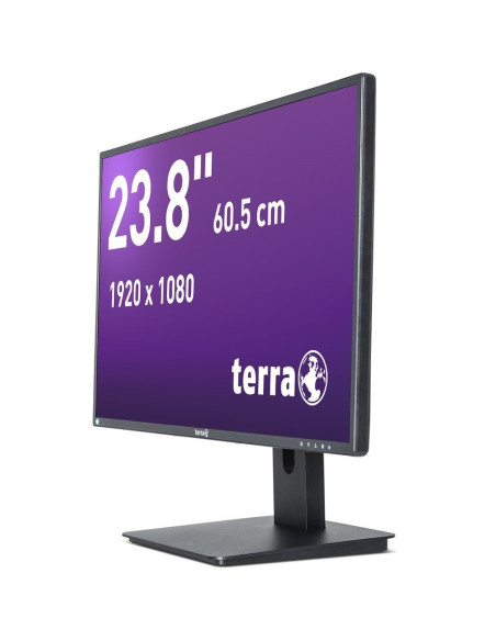 Wortmann Ag Terra 3030206 Led Display 60,5 Cm (23.8") 1920 X 1080 Px Full Hd Czarny