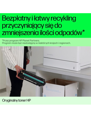 Hp 201A Oryginalny Wkład Laserowy, Błękitny