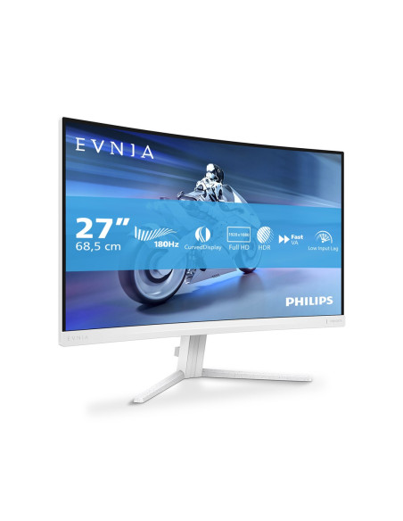 Philips Evnia 5000 27M2C5201L/00 Led Display 68,6 Cm (27") 1920 X 1080 Px Full Hd Lcd Biały