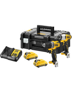 Dewalt Dck2110L2T-Qw Wkrętak Zasilany/Zakrętark Udarowy Czarny, Żółty