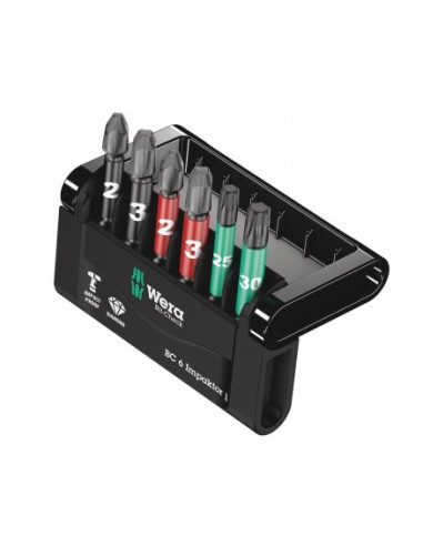 Wera Bit-Check 6 Impaktor 1 Zestaw Nasadek