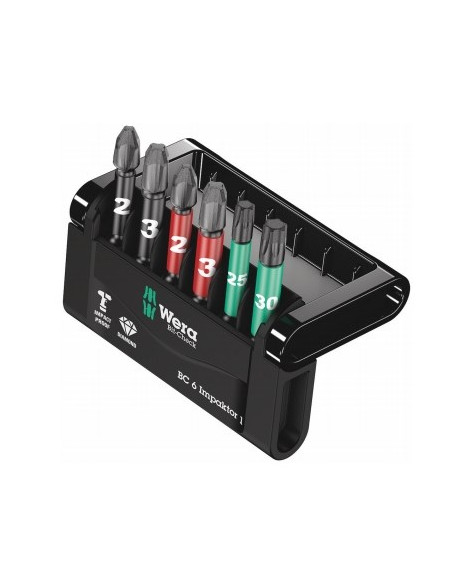 Wera Bit-Check 6 Impaktor 1 Zestaw Nasadek