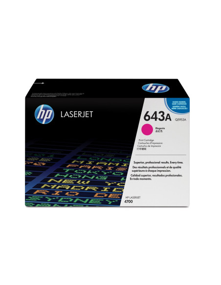 Hp 643A Oryginalny Wkład Z Purpurowym Tonerem Laserjet